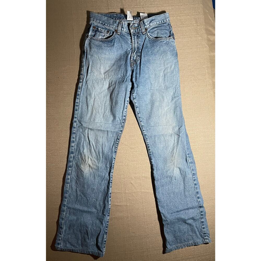 Vintage Lucky Women’s Jeans Size 8/29 Light Wash 86 Low Rise Flare Logo Tag